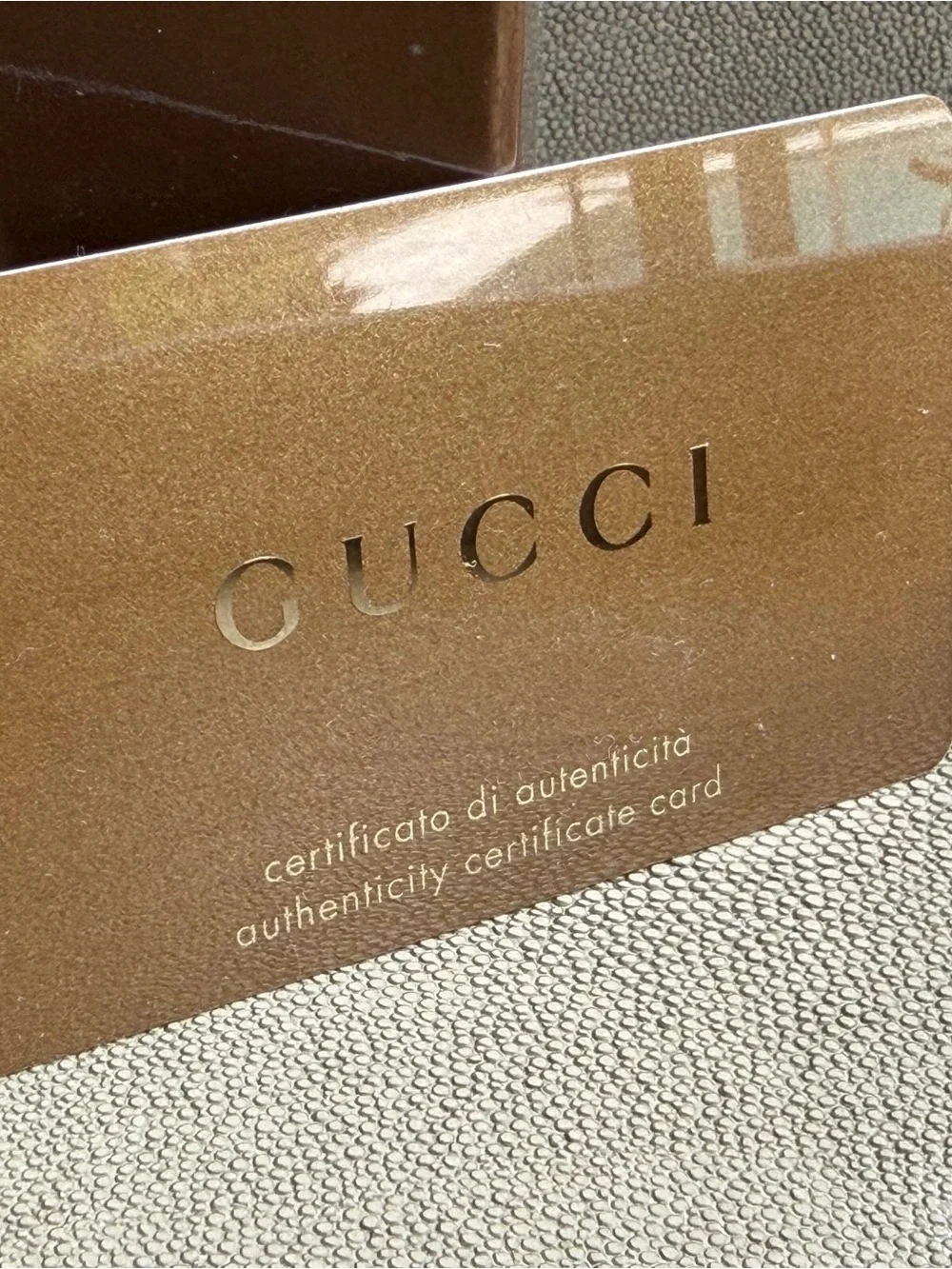 GUCCI authentic Women's Oversized Brown Gradient Sunglasses